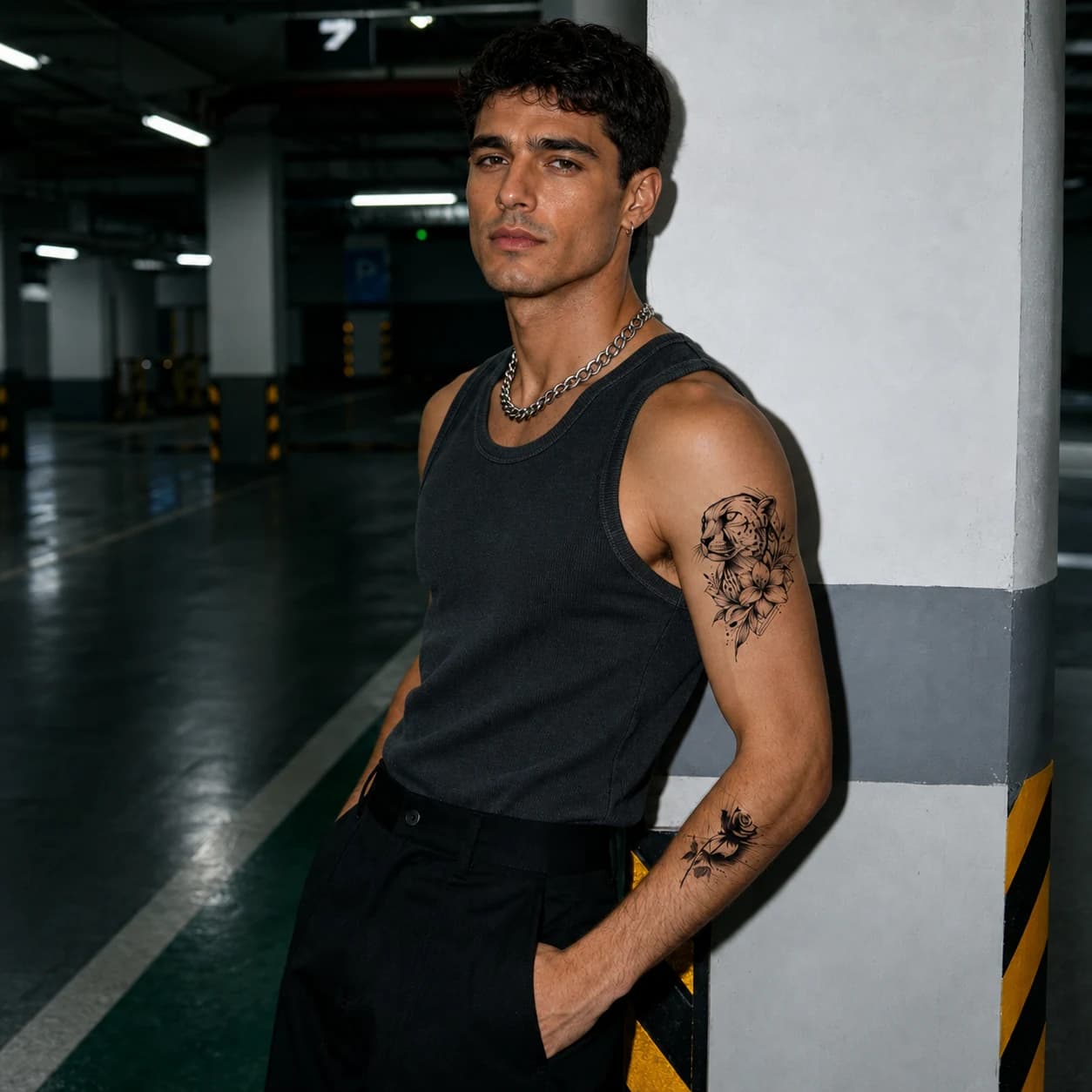 Wildcat Bloom Tattoo Set skin preview image