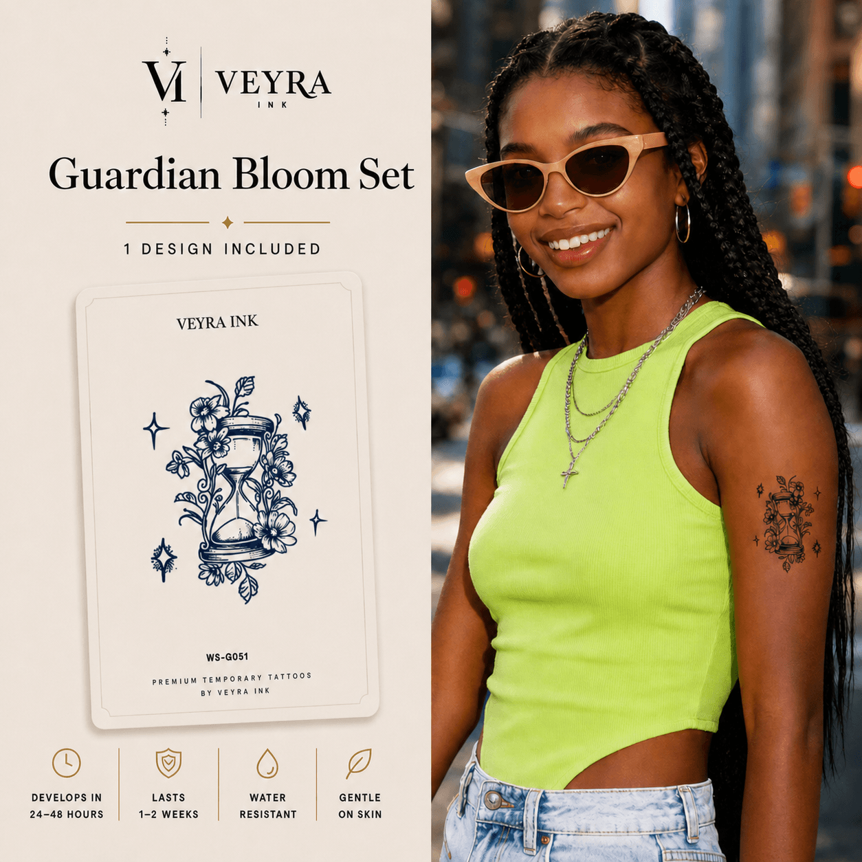 Guardian Bloom Semi-Permanent Tattoo cover image